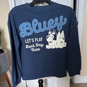 NWOT Bluey Kids Sweater - Navy